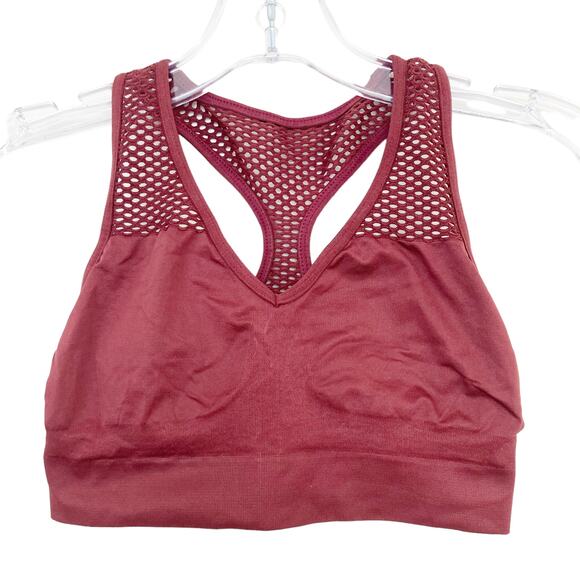 Alala Maroon Sports Bra - Picture 1 of 4